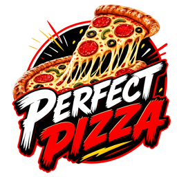 Perfect Pizza logo.